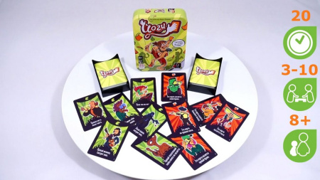 Игра настольная  .8+ с карточками "Йоги" (3-10 игроков, 20 мин) Стиль жизни