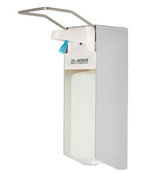 Диспенсер для дезинфицирующих средств с локтевым упором 1л Laima Professional