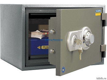 Сейф огнестойкий Valberg (300*430*365мм/193*326*236мм) 15л, 30кг, электр.кодовый +ключевой замок