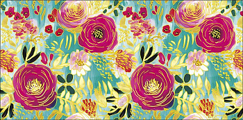 Конверт (для денег) без надписи (цветы)