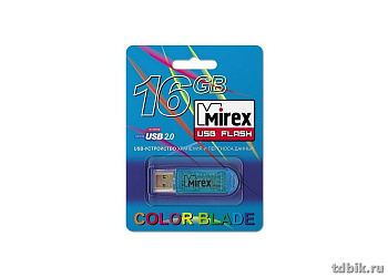 Флеш-диск 16Gb  Mirex ELF RED
