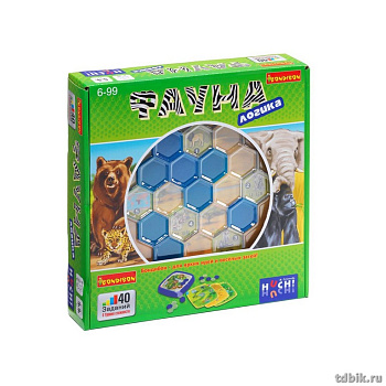 Игра логическая .6+ "Фауна" Bondibon