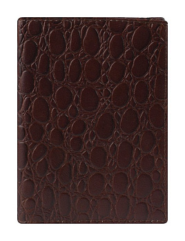 Обложка для автодокументов Franchesco Mariscotti, нат. кожа, коричневый