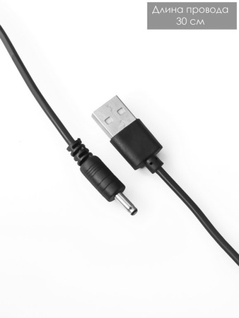 Ночник "Капибара в круглом кресле" 8,5х8,5х30 см, LED USB 2 режима