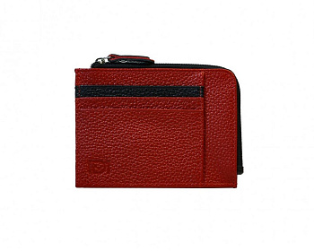 Картхолдер D.Morelli "Бриенна" с RFID-защитой, нат.кожа цв. красный