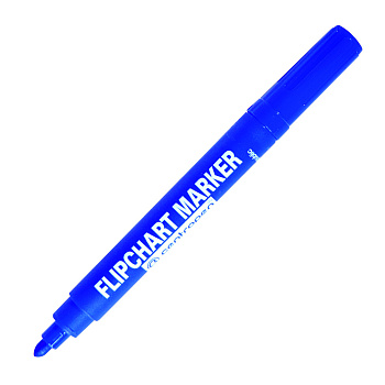 Маркер для флипчарта Centropen 2,5мм син круг