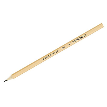 Карандаш ч/г  8В Красин "Конструктор"