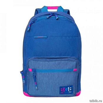 Рюкзак молодежный женский Grizzly 28*41*18 см., 17л., синий