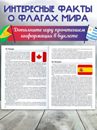 Игра настольная  Мемо "Флаги" (5+) Нескучные игры