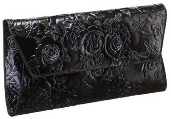 Сумка женская-клатч  Dr.Koffer, нат. кожа, черная