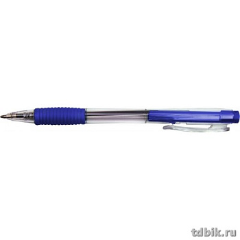 Ручка шариковая авт. Dolce Costo резин. упор 0,7мм синяя (стерж.110мм, линия 0,5мм)