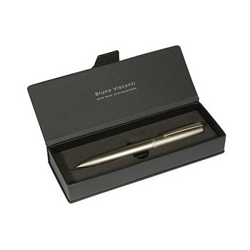 Ручка шариковая Bruno Visconti "Sorrento" в футляре (картон) корпус шампань, синяя 1,0мм (ст.110мм)