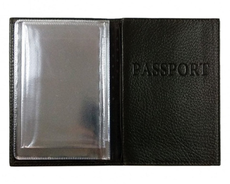 Бумажник водителя Форсаж-4 нат. кожа с отд.для паспорта