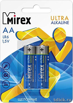 Батарейка щелочная LR-06 АА Mirex