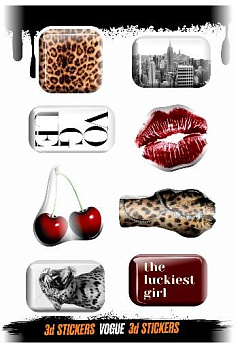 Наклейки объемные Nalepking "Вог 3D"