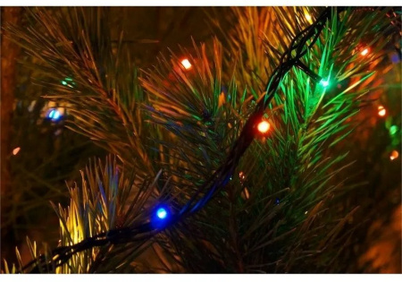 Гирлянда комнатная Нить 10м, 100 цв. ламп, 8 режимов