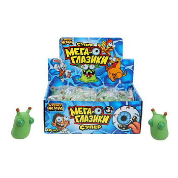 Мялка "Улитка-пучеглазик" 7,3 см