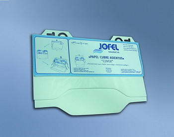 Покрытия бумажные на сидение унитаза Jofel AM21000, для диспенсера, 125 шт/уп.