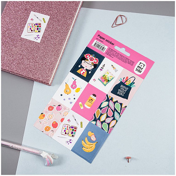 Наклейки 12 х 21 см "Art dream" 9 наклеек, MESHU