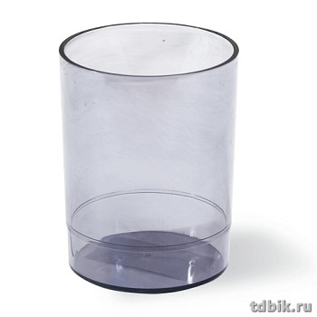 Подставка для ручек "Офис" серая тониров. Стамм