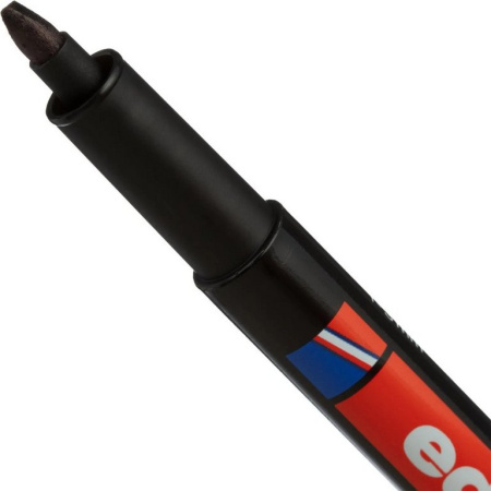 Маркер для прозрачных пленок 1-3мм Edding 143 перманентный черный