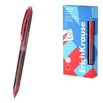 Роллер  автоматический ErichKrause TipFlow Matic Original  (0,4мм), красный