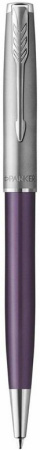 Ручка шариковая Parker Sonnet Essentials LaqViolet СT M (нерж.сталь)