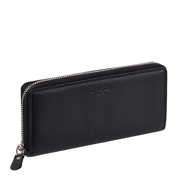 Портмоне Dr.Koffer 20,5*10 см нат. кожа, черный