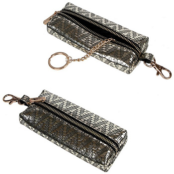 Футляр для ключей FABRETTI нат. кожа, 13*2,5*5,5см, золотой