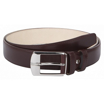 Ремень Alliance нат. кожа,  ширина 35мм, светло-коричневый