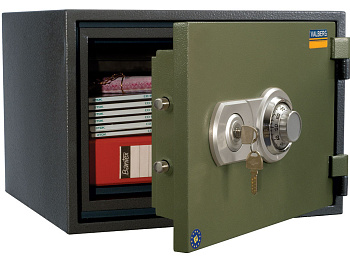 Сейф огнестойкий Valberg (320*445*405мм/212*341*287мм) 22л, 31кг, механич.кодовый +ключевой замок