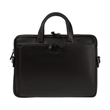 Портфель Dr.Koffer 39*31*6 нат. кожа, черный