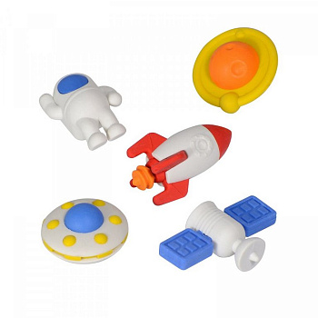 Ластик Bruno Visconti "HappyGraphix. Космос" 5 видов