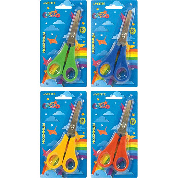 Ножницы 130 мм детские закругленные лезвия, deVENTE "Cosmo"
