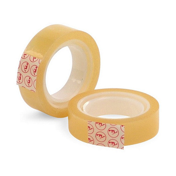 Скотч прозрачный 12 мм *10 м, 40 мкм KORES