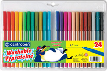 Набор фломастеров 24 цв. Centropen блистер