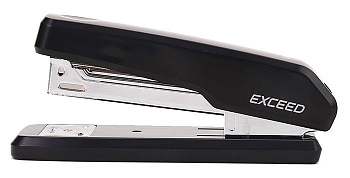 Степлер 24/6 до 25л металлический Deli "Exceed", черный