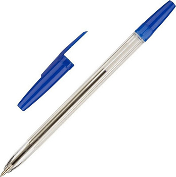 Ручка шариковая масляная Attache "Economy" 0,7мм синяя (стерж.136мм, линия 0,5мм)