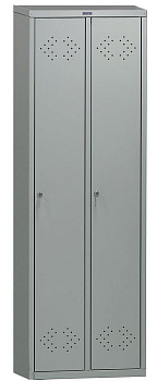Шкаф для одежды метал. 2 отделения (1830*577*500мм) индив. замок
