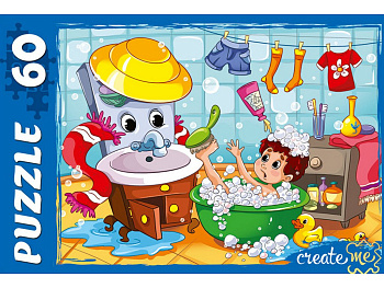 Пазлы   60 дет. "Мойдодыр" Рыжий КОТ