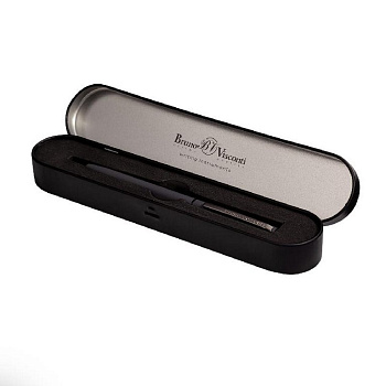 Ручка шариковая Bruno Visconti "Palermo"  в футляре (мет.), графитовый корпус(стерж.117мм)