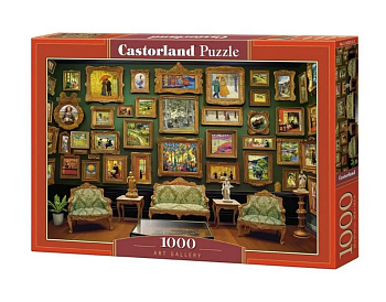 Пазлы 1000 дет. "Картинная галерея" Castor Land 9+