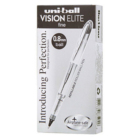 Роллер Uni-Ball "Vision Elite" (узел 0,8мм, линия 0,6мм) синий