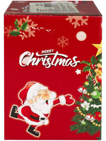 Водяной шар "Радостный Дедушка Мороз" 8*10*6.5 см