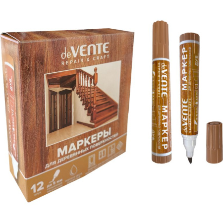 Маркер для деревянных поверхностей 1-5мм deVENTE "Repair" дуб