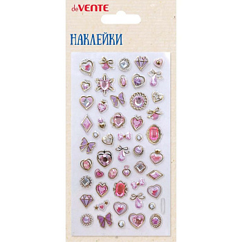 Наклейки  9 х 17,5 см "PINK BLISS" deVENTE