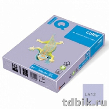 Бумага IQ trend 80 А4 12, 500 лист/уп, бледно-лиловый