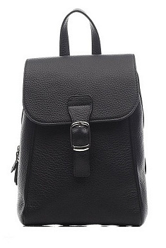 Рюкзак женский D.Morelli "Тефия", нат. кожа черный