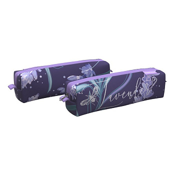 Пенал  для девочки ErichKrause "Lavender" 210x50x50мм