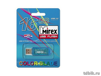 Флеш-диск 16Gb  Mirex ELF BLUE